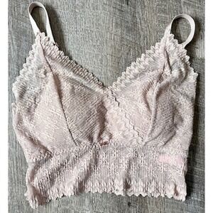 Jady K bralette size S/M‎ nude pink color